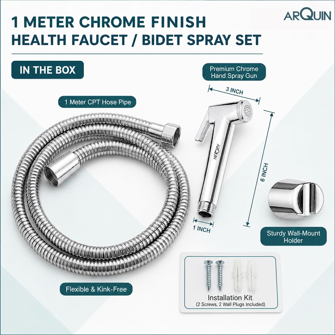 ABS CONTY Chrome Health Faucet