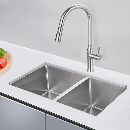 304 Grade Double Bowl Kitchen Sink