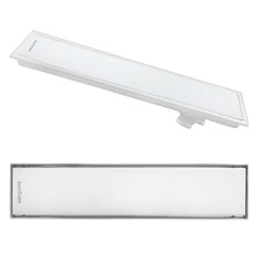 Tile Insert Shower Drainer Channel 30x4 Inch | Bathroom Drainer (1mm Thickness)