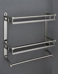 ARQUIN 3 Layer Bathroom Shelves 5x15x16 Inch Stainless Steel