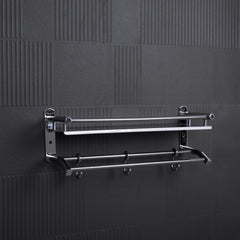 ARQUIN Multipurpose Double Layer 2-Tier Shelves | Stainless Steel