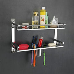 5 in 1 Bathroom Shelf Stainless Steel