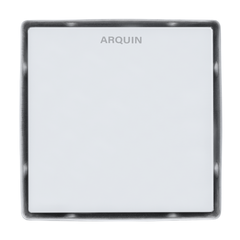 Sliver-Matt Square Tile Insert Floor Drainer with Cockroach Trap (5X5 Inches)