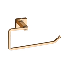 Stainless Steel Rose Gold Napkin Ring for Bathroom (21.4X5.3X10.5 CM)