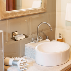 Stainless Steel Rose Gold Soap Dish Holder for Bathroom (12.5X12X4.6 CM)