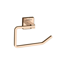 Stainless Steel Rose Gold Toilet Paper Holder for Bathroom