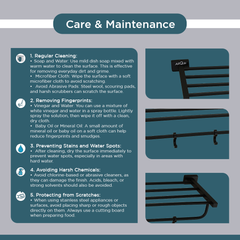 Stainless Steel Black Matt Towel Rack for Bathroom (63.5X21.2X12.5 CM)