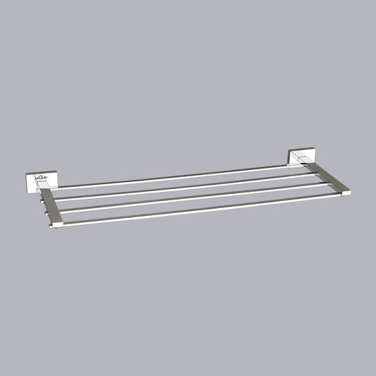 Stainless Steel Chrome Towel Rack for Bathroom (61X21X4 CM)