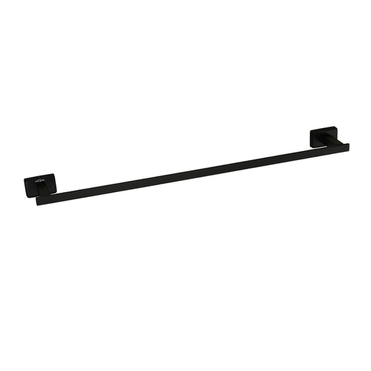 Stainless Steel Black Matt Towel Rod/Hanger for Bathroom (61X7.2X3.6 CM)