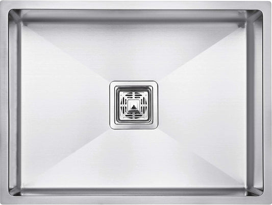 Handmade Heavy Grade Single Bowl Kitchen Sink (24 x 18 x 10 Inches)