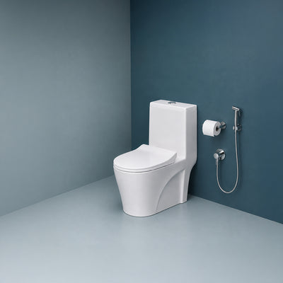 One Piece Ceramic Toilet Commode (BELLINO)