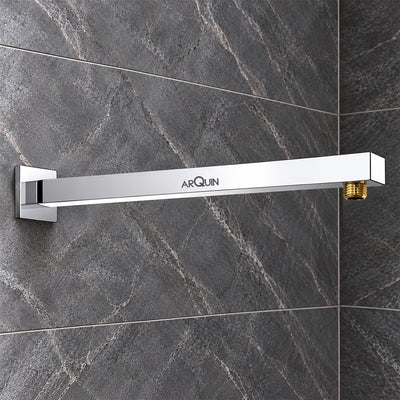 Shower Arm for Overhead Shower 304 Stainless Steel 18 Inch Shower Pipe 90 Degree