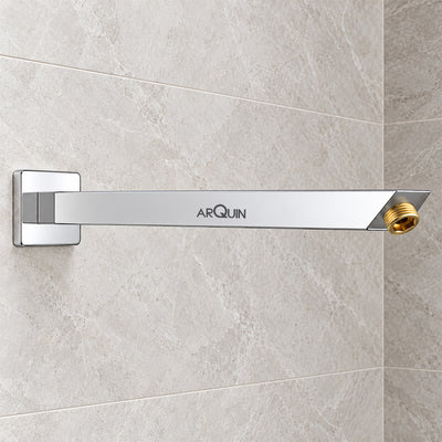 Shower Arm for Overhead Shower 304 Stainless Steel 12 Inch Shower Pipe 45 Degree
