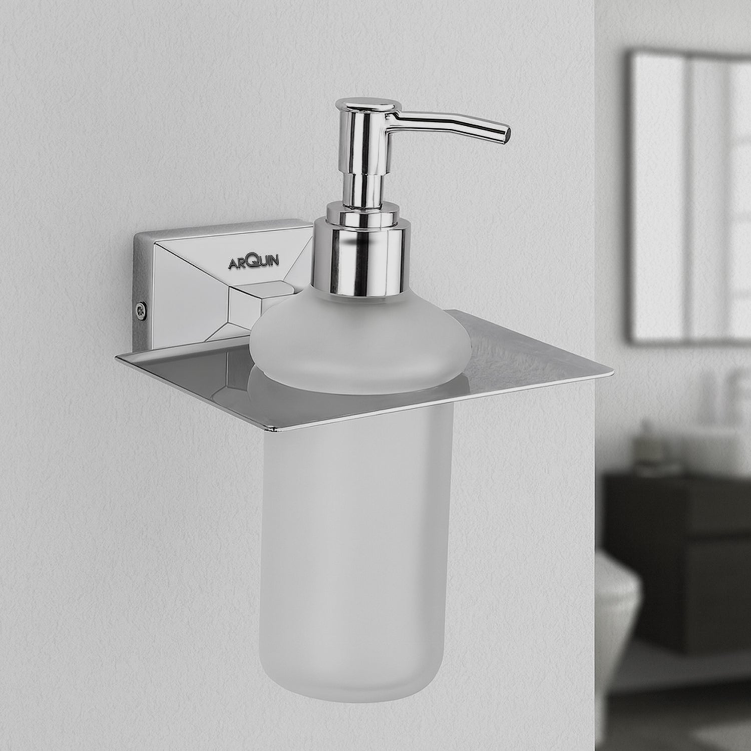 Heavy Grade Stainless Steel Liquid Soap Dispenser for Bathroom