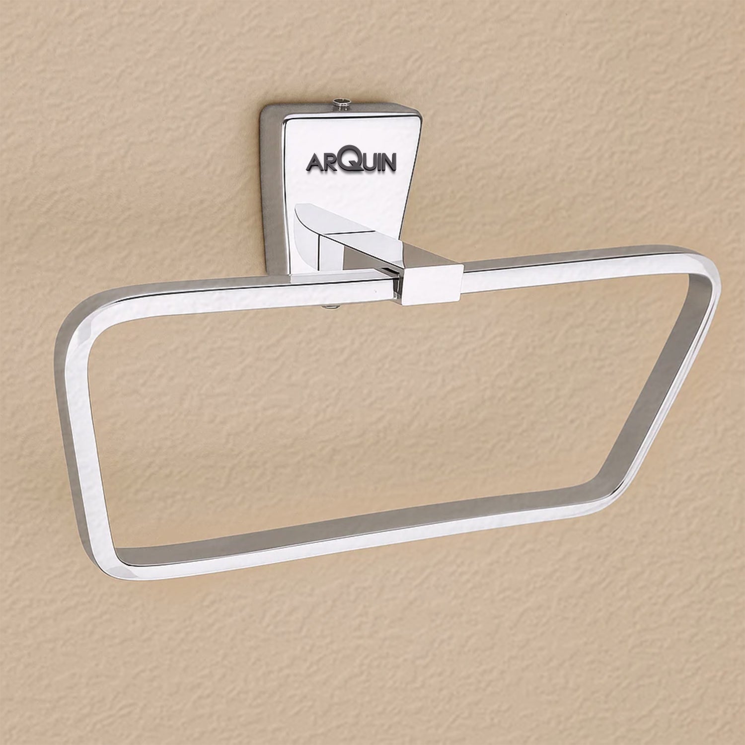 Heavy Grade Stainless Steel Towel Ring & Napkin Holder for Bathroom