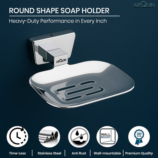 ARQUIN Heavy Grade Stainless Steel Soap Dish Holder