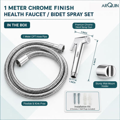 ABS CONTY Chrome Health Faucet