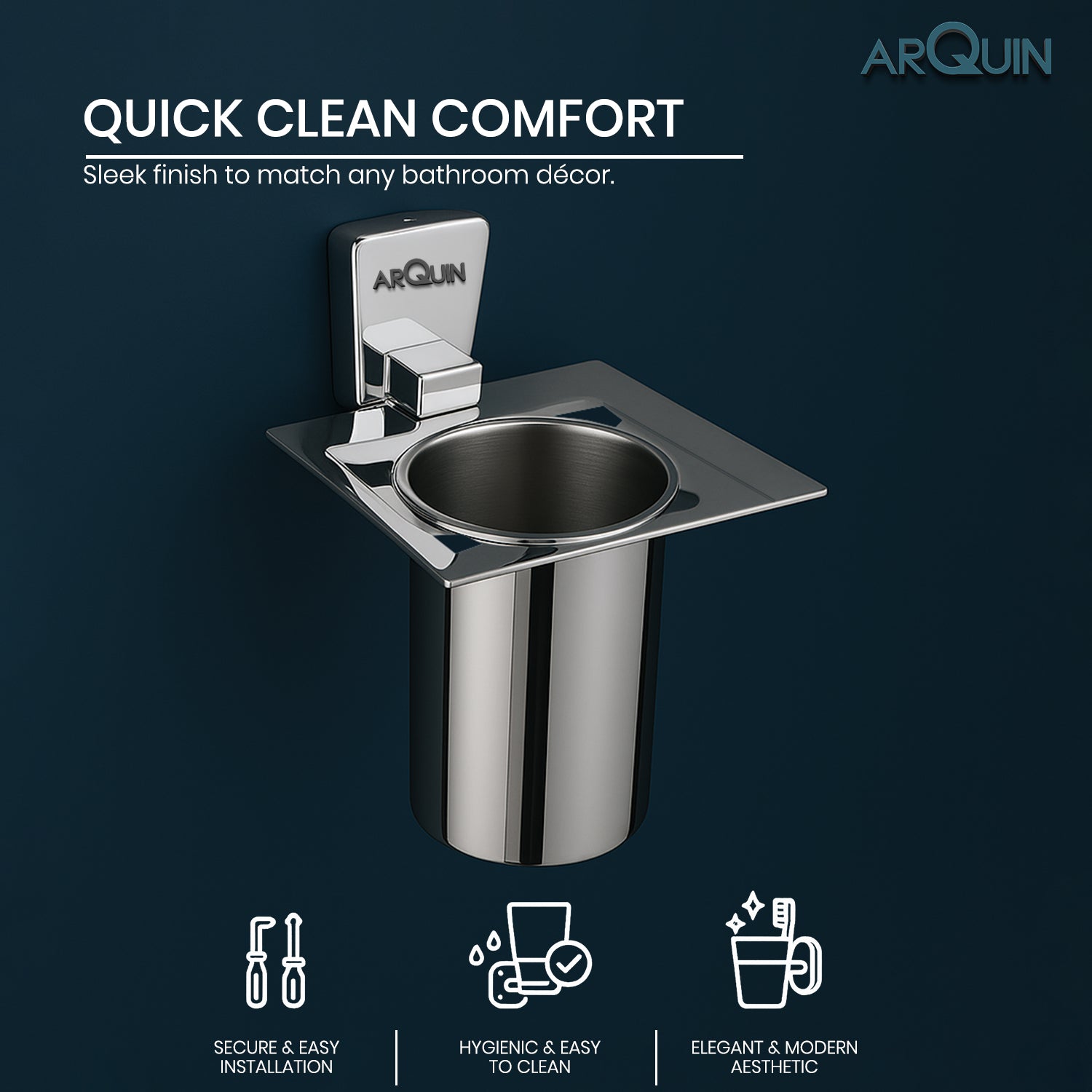 Heavy Grade Tumbler Holder for Bathroom