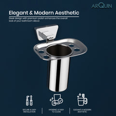 ARQUIN Heavy Grade Tumbler Holder for Bathroom