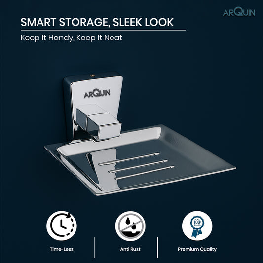 ARQUIN Heavy Grade Stainless Steel Soap Dish Holder