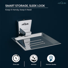 ARQUIN Heavy Grade Stainless Steel Soap Dish Holder