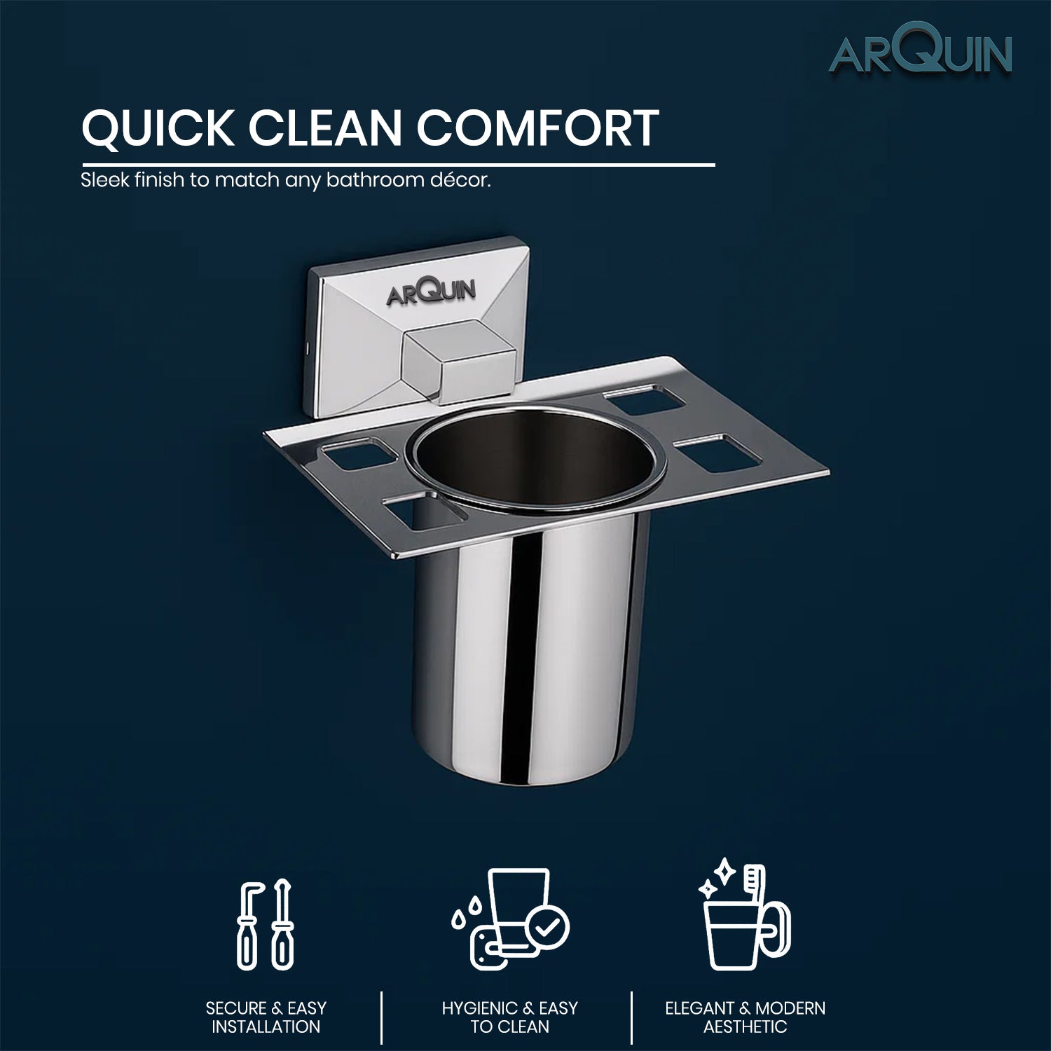 Heavy Grade Tumbler Holder for Bathroom