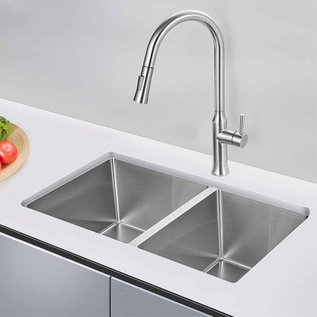 304 Grade Double Bowl Kitchen Sink