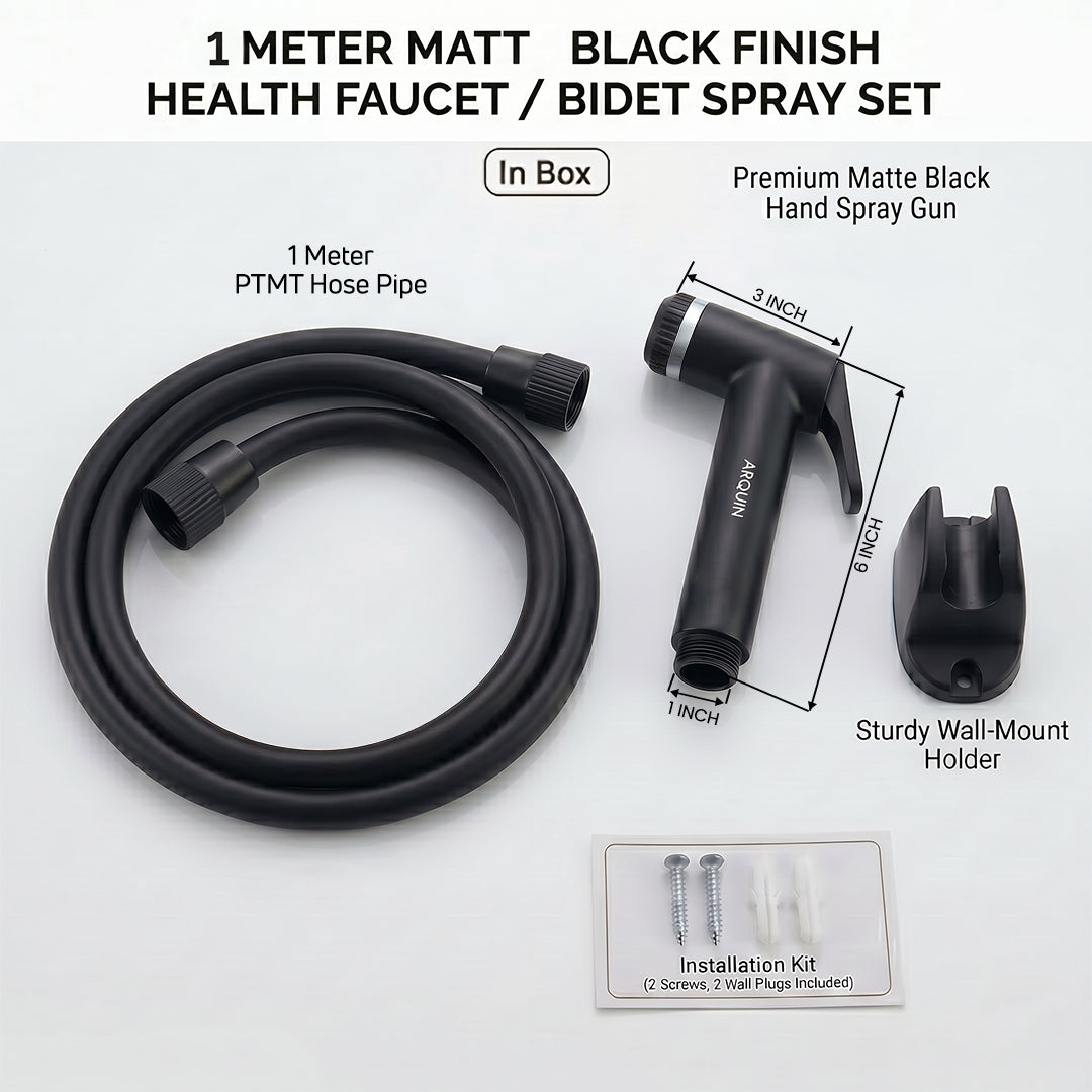 ABS BLACK Health Faucet