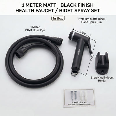 ABS BLACK Health Faucet