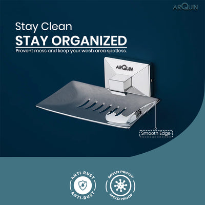 Heavy Grade Stainless Steel Soap Dish Holder