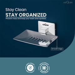 ARQUIN Heavy Grade Stainless Steel Soap Dish Holder
