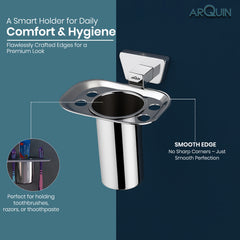 ARQUIN Heavy Grade Tumbler Holder for Bathroom