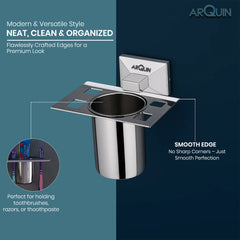 ARQUIN Heavy Grade Tumbler Holder for Bathroom