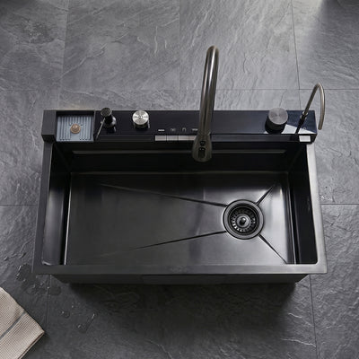Piano Smart Kitchen Sink (30x18x9 Inch)