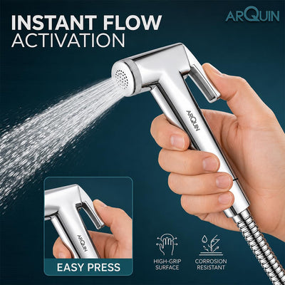 ABS CONTY Chrome Health Faucet