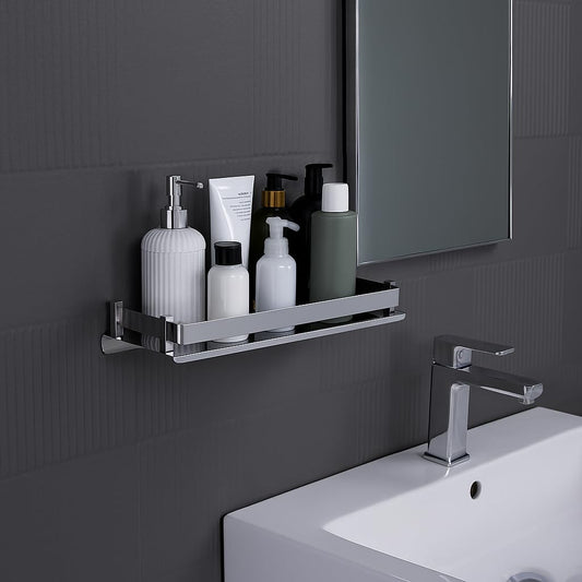 ARQUIN Bathroom Shelf And Racks Wall Mounted Shelves (5 X 12 Inch) | 304 Stainless Steel