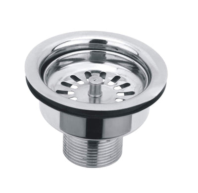 Single Bowl Kitchen Sink (24 x 18 x 9 Inches) | 304 Grade Stainless Steel Sink
