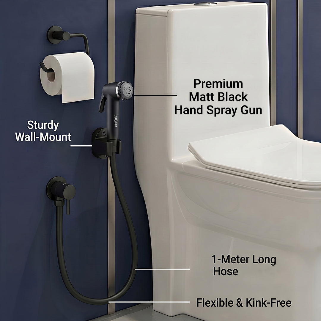 ABS BLACK Health Faucet