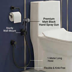 ABS BLACK Health Faucet