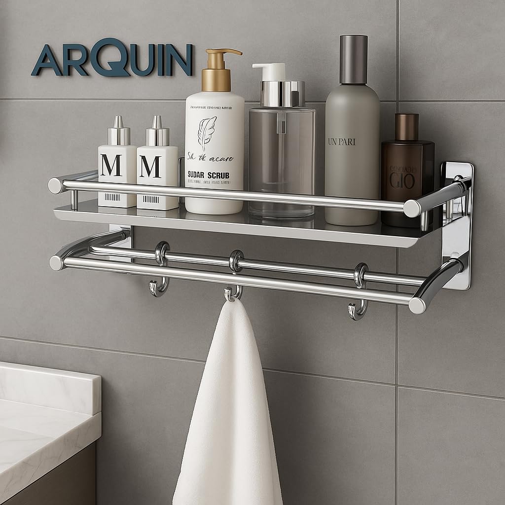 ARQUIN Multipurpose Double Layer 2-Tier Shelves | 304 Stainless Steel