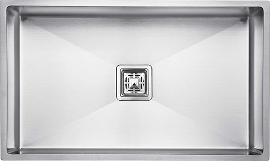 Handmade Heavy Single Bowl Kitchen Sink (32 x 20 x 10 Inches)