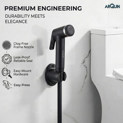 ABS BLACK Health Faucet