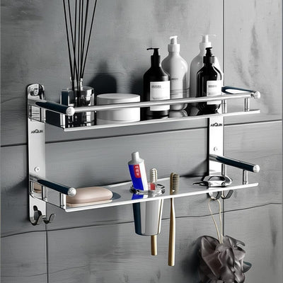 5 in 1 Bathroom Shelf Stainless Steel