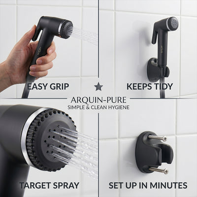 ABS BLACK Health Faucet
