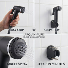 ABS BLACK Health Faucet