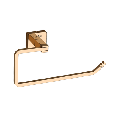 Stainless Steel Rose Gold Napkin Ring for Bathroom (21.4X5.3X10.5 CM)