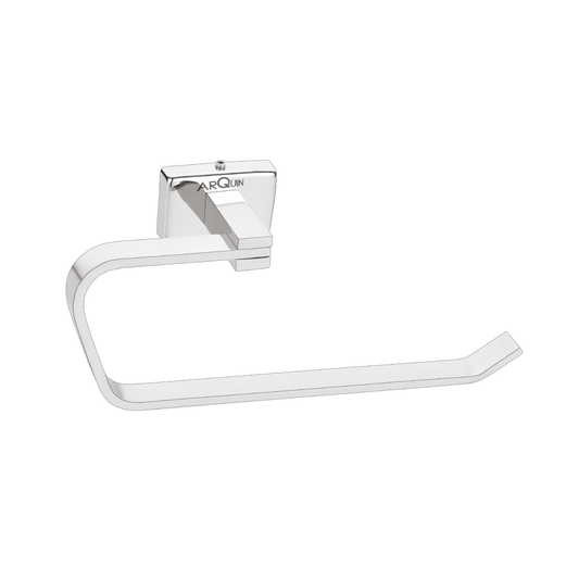 Arquin Stainless Steel Chrome Napkin Ring for Bathroom (21.5X5.2X9.8 CM)