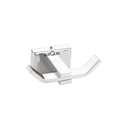 Arquin Stainless Steel Chrome Robe/Towel Hook for Bathroom (9.3X5.2X3.6 CM)