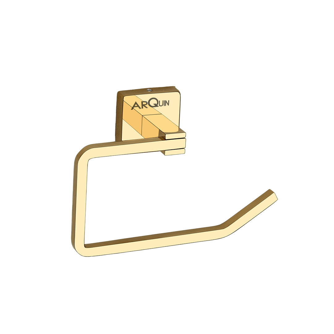 Arquin Stainless Steel Gold Toilet Paper Holder for Bathroom