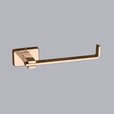 Stainless Steel Rose Gold Toilet Paper Holder for Bathroom (17X5.2X4.3 CM)